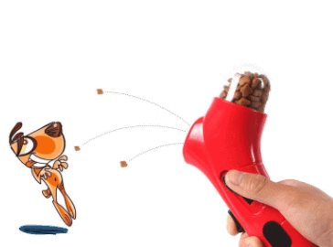 L'chic Pet Treat Launcher, Feed with Fun Dog